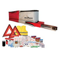 Auto Safety Kit w/Max Distance Roadside Triangles